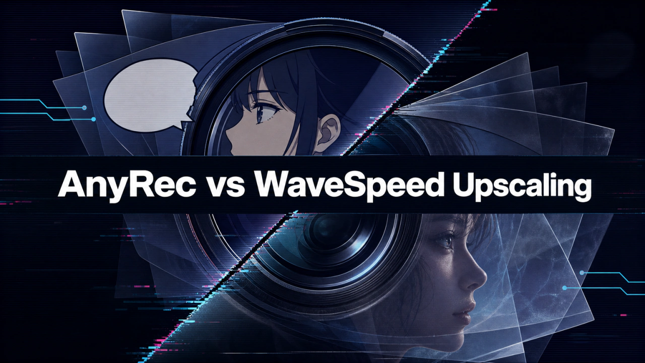 AnyRec Image Upscaler vs WaveSpeed for Art and Photos