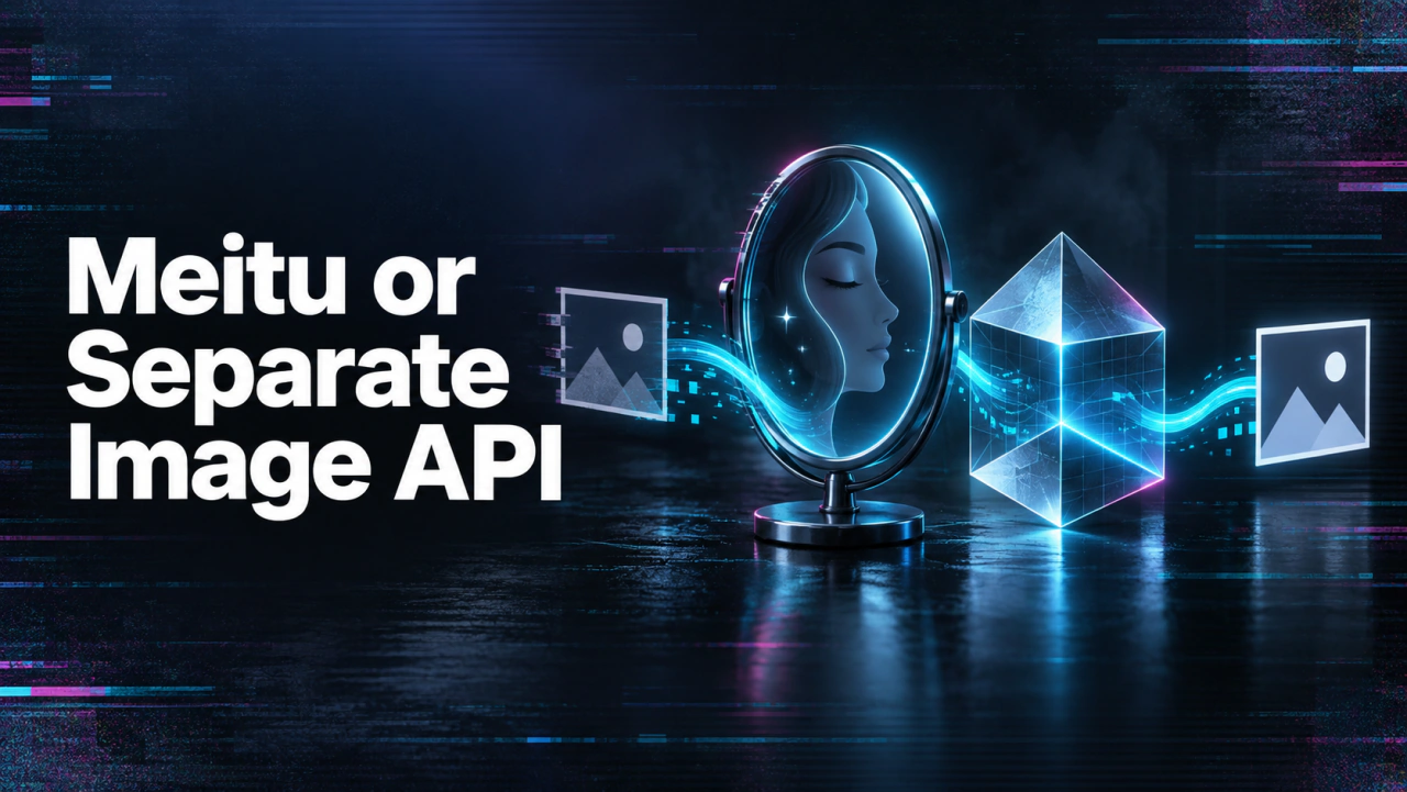 Upscale Image Meitu or Use a Separate Image API