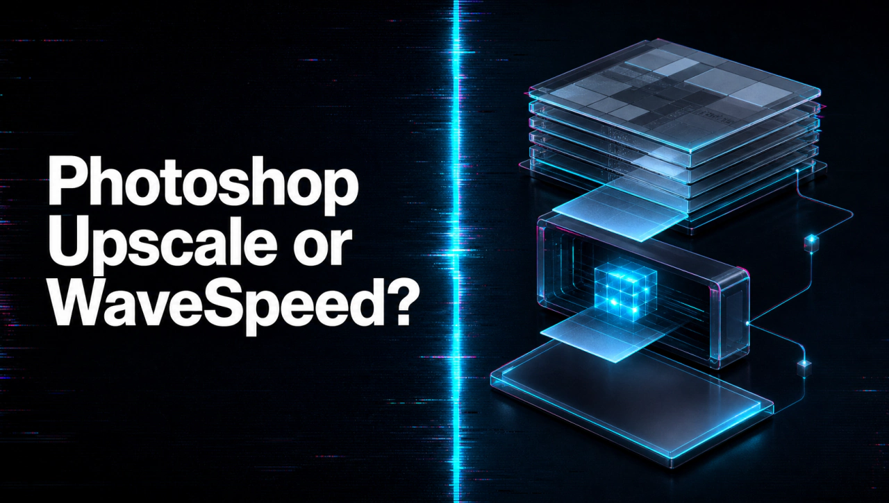 Photoshop Upscale Image or Export to WaveSpeed?