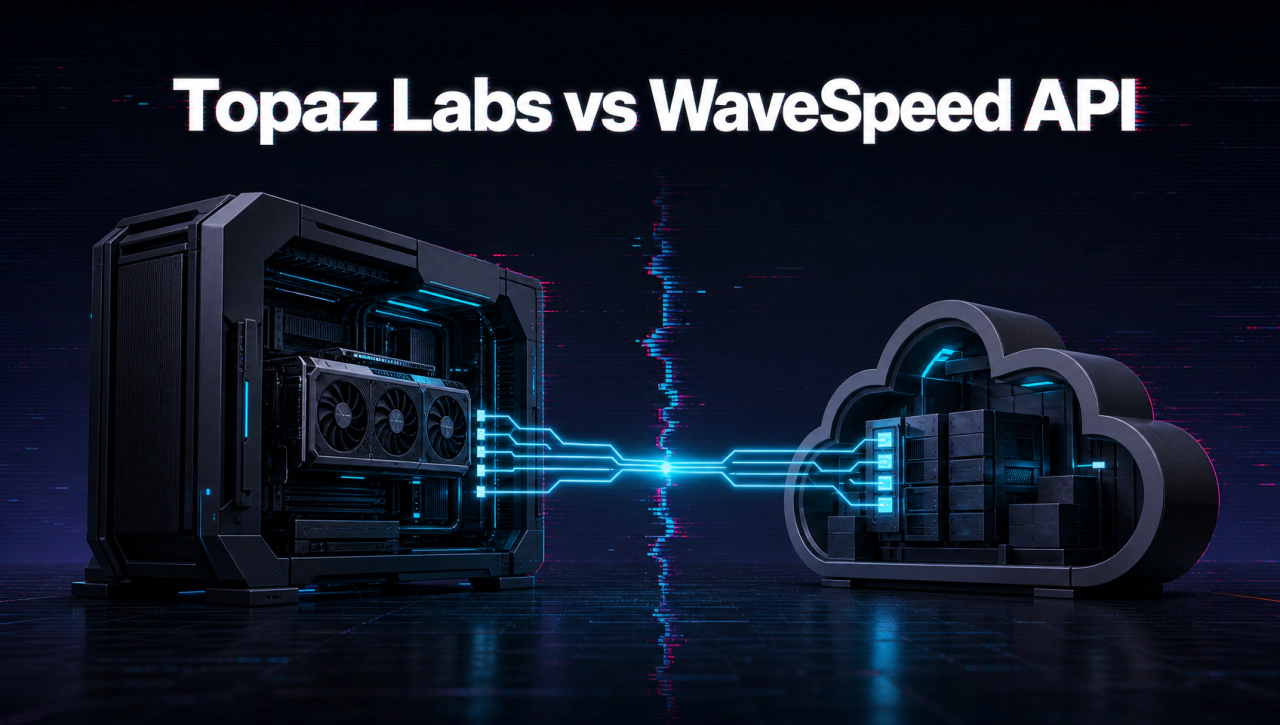 Topaz Labs Image Upscaler vs a Hosted WaveSpeed API