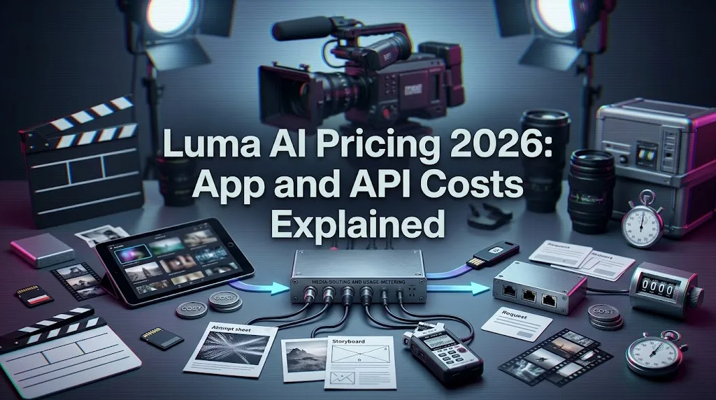 Luma AI Pricing 2026: App and API Costs Explained