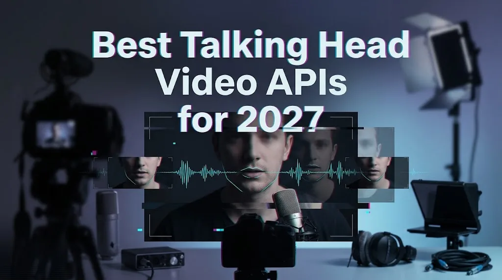 Best Talking Head Video APIs for 2027