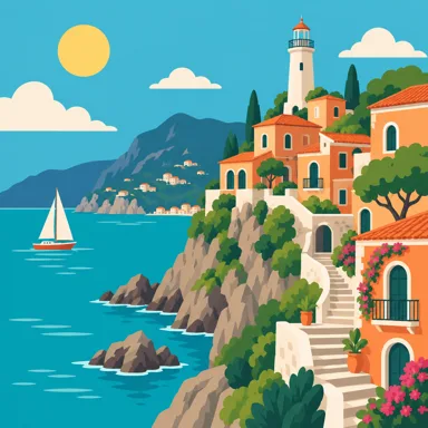 Coastal village