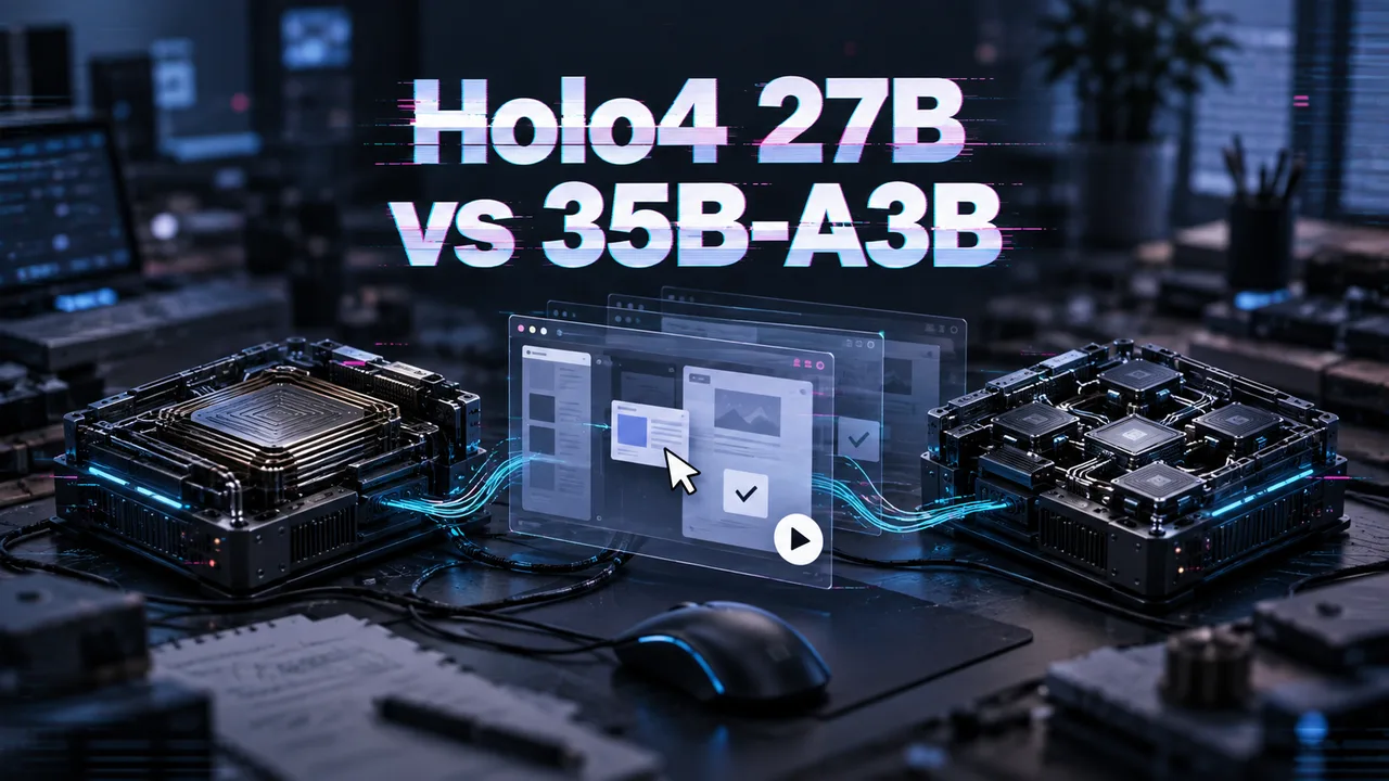 Holo4 27B vs 35B-A3B: Which Fits Your Agent?