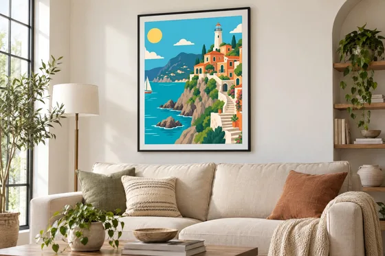 Framed print