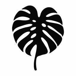 Monstera leaf