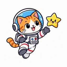 Astronaut cat