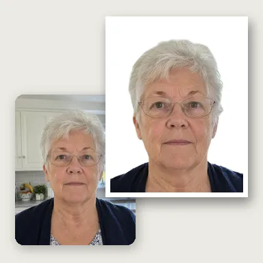 Schengen visa, glasses
