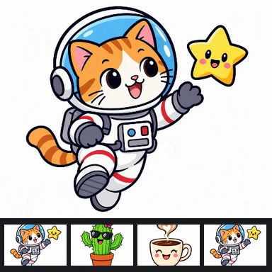 Sticker parade