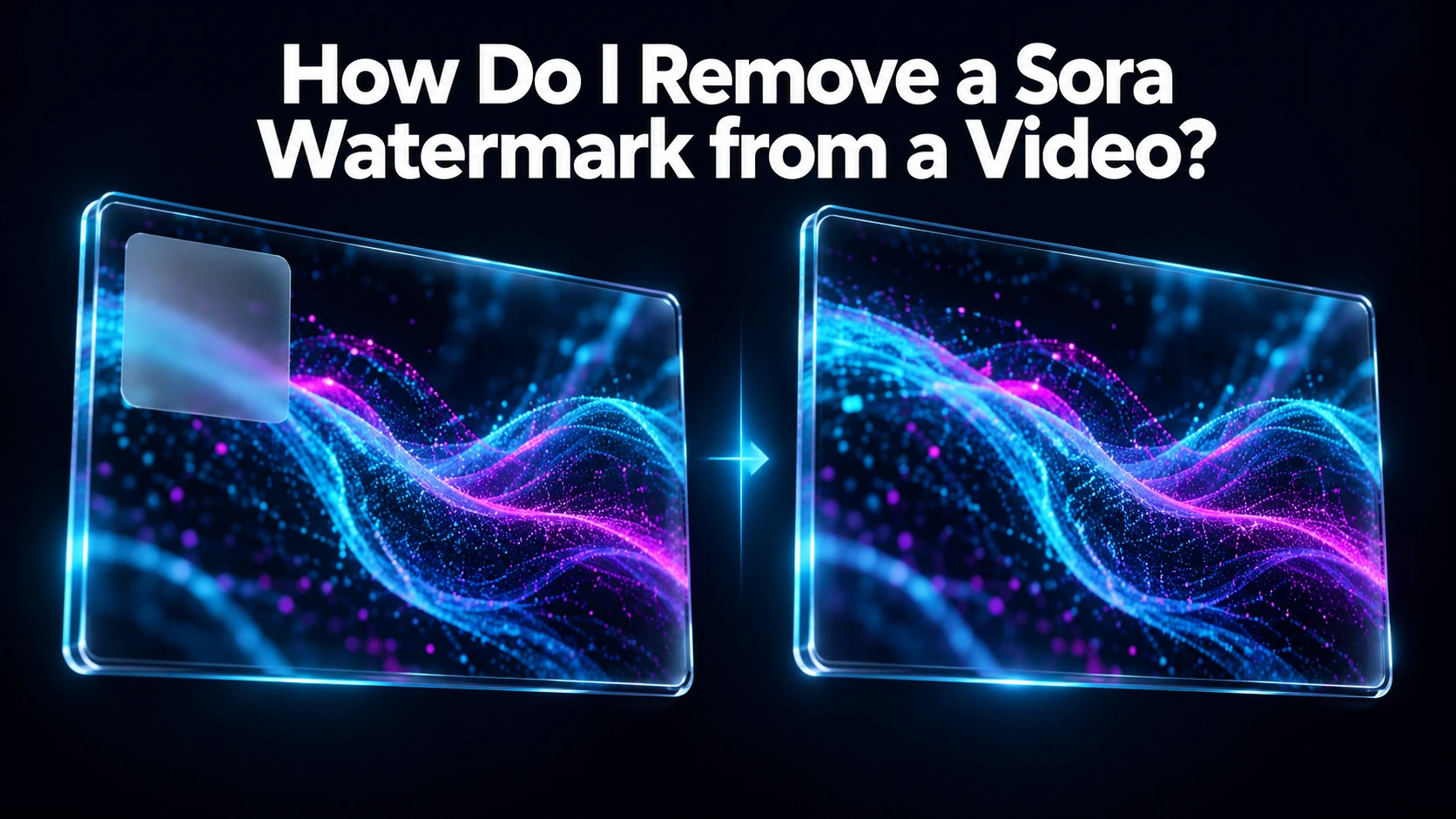 How Do I Remove a Sora Watermark from a Video?