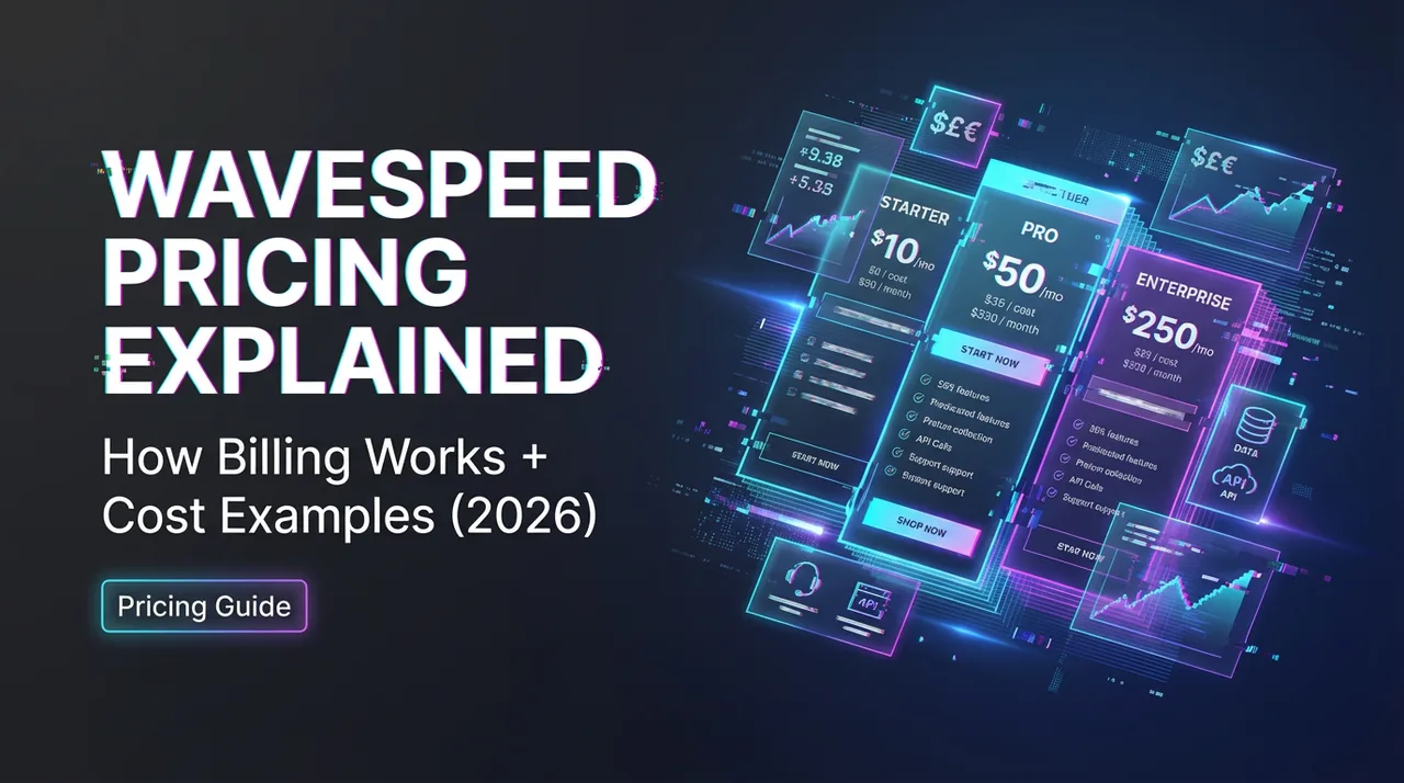WaveSpeed Pricing Explained: How Billing Works + Cost Examples (2026)
