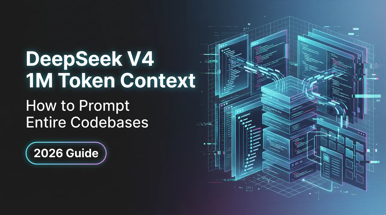 DeepSeek V4 1M Token Context: How to Prompt Entire Codebases