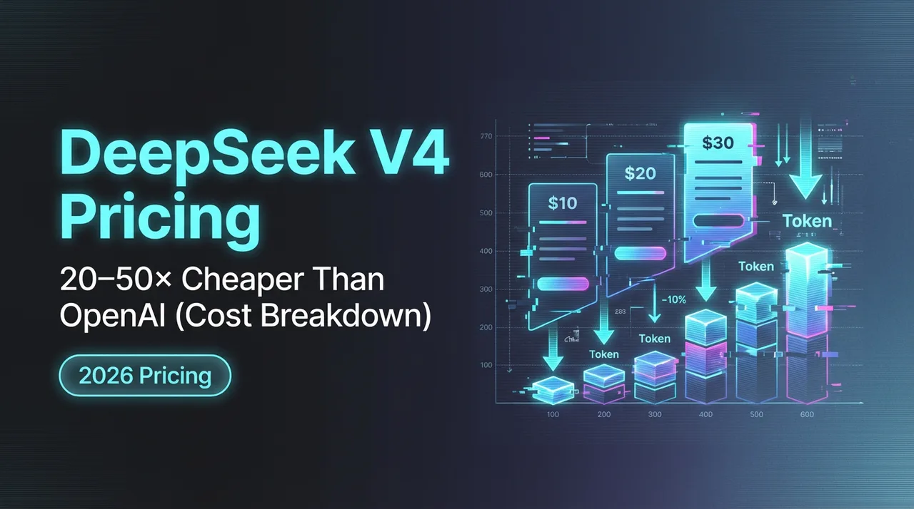 DeepSeek V4 Pricing: 20-50x Cheaper Than OpenAI (Cost Breakdown)