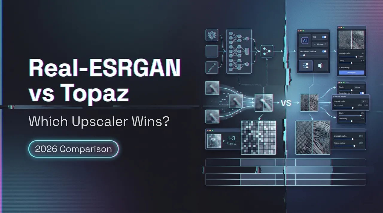 Real-ESRGAN vs Topaz: Which Upscaler Wins?