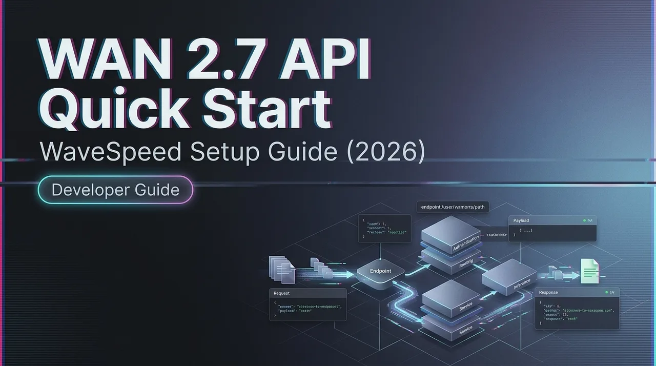WAN 2.7 API Quick Start on WaveSpeed (2026)
