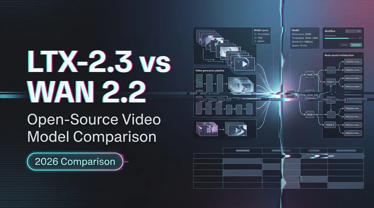 LTX-2.3 vs WAN 2.2: Open-Source Video Model Comparison (2026)