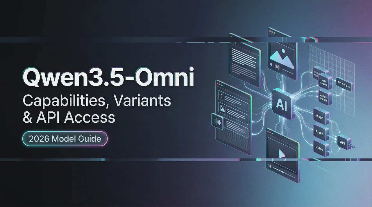 What Is Qwen3.5-Omni: Capabilities, Variants, and API Access
