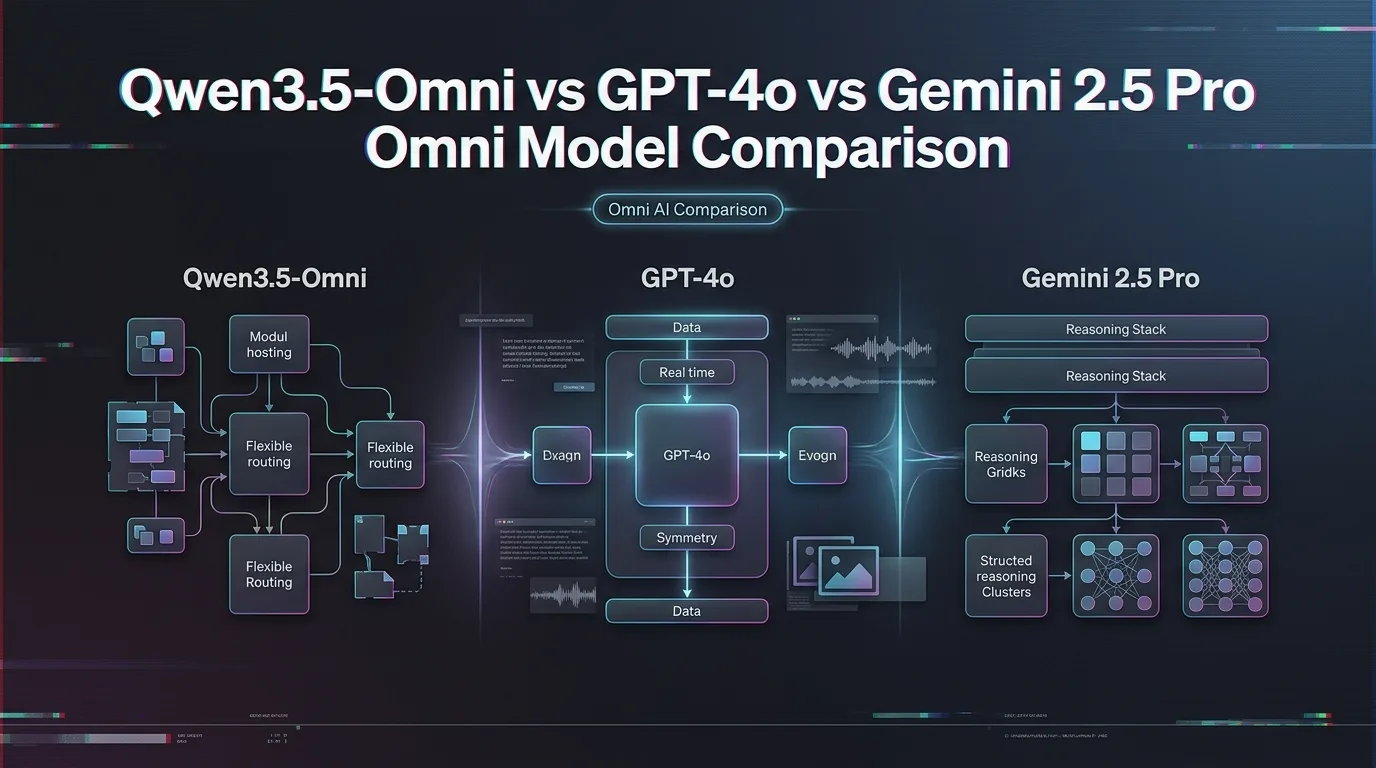 Qwen3.5-Omni vs GPT-4o vs Gemini 2.5 Pro: Omni Model Comparison
