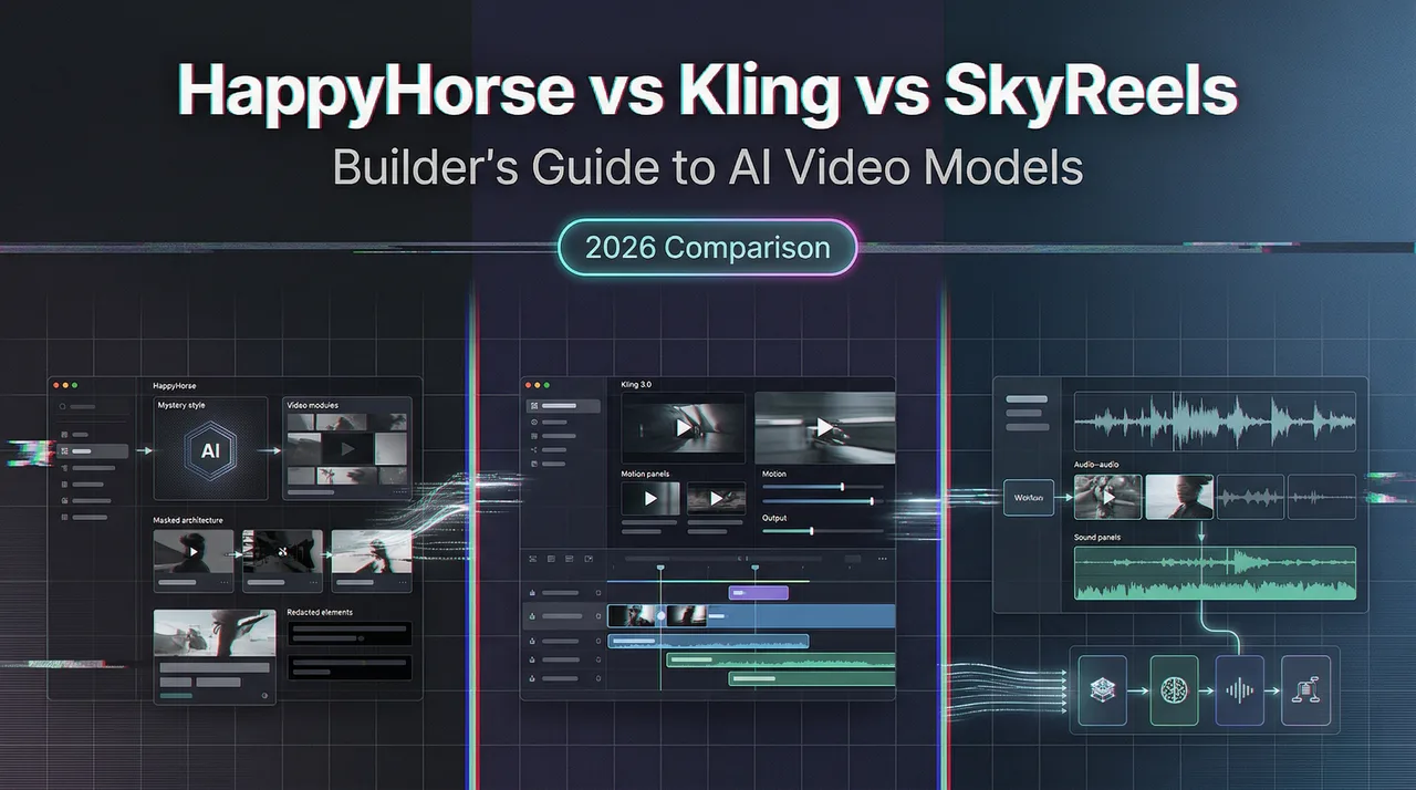 HappyHorse vs Kling 3.0 vs SkyReels V4: Builder's Guide
