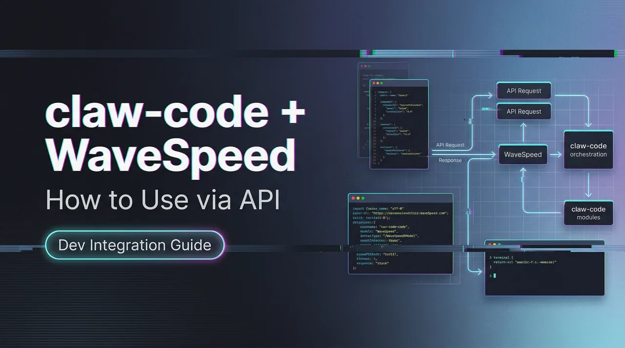 How to Use claw-code with WaveSpeed AI Models via API