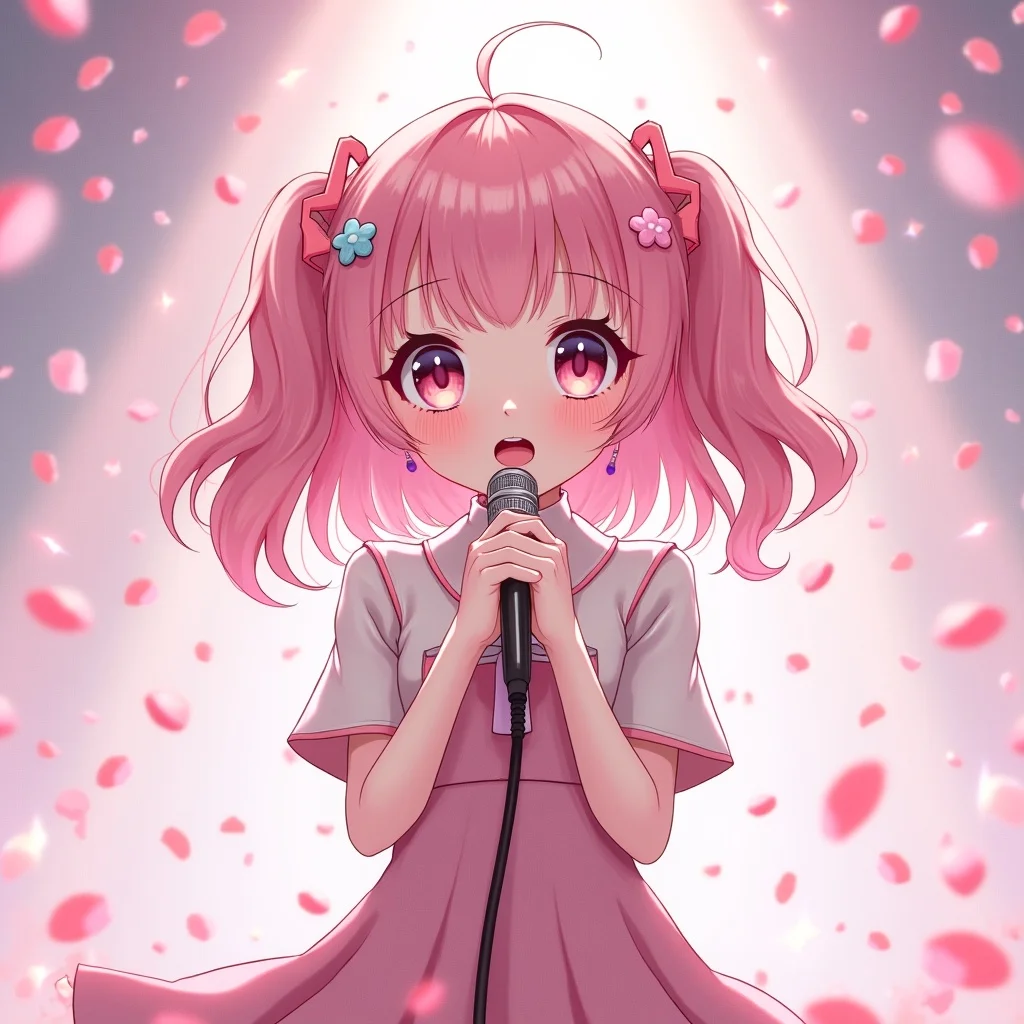 Anime / Animation singing video style