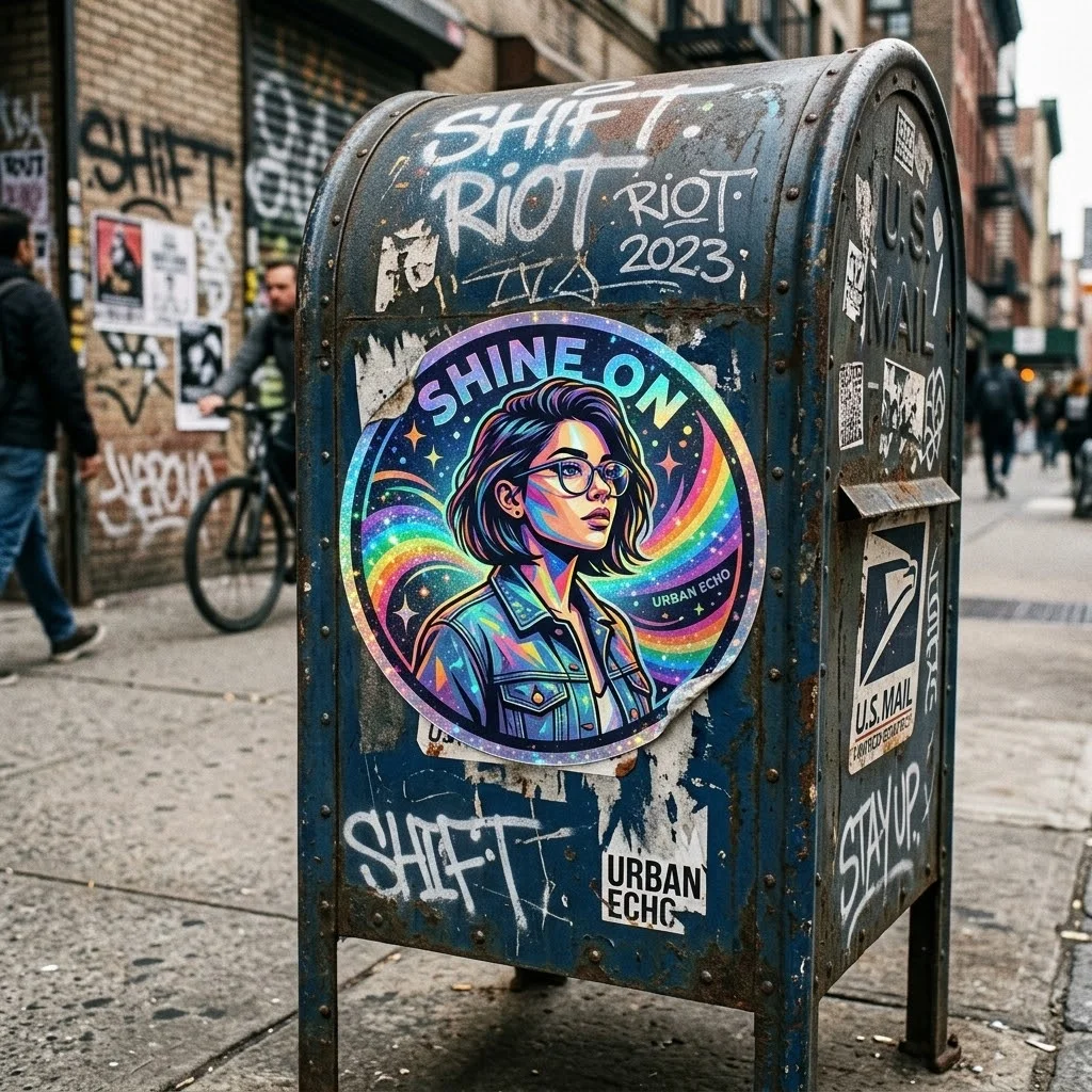 Glitter Sticker