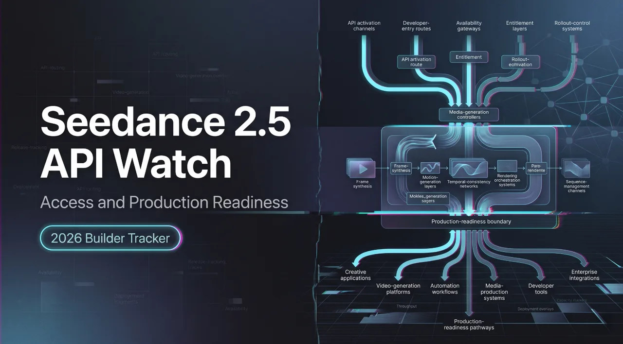Seedance 2.5 API Watch: Access and Production Readiness