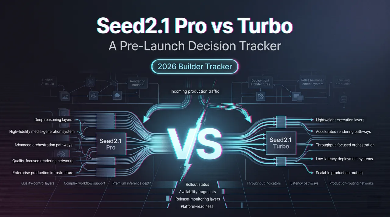 Seed2.1 Pro vs Turbo: A Pre-Launch Decision Tracker