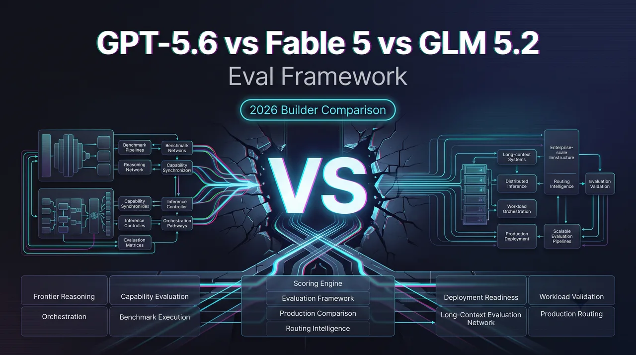 GPT-5.6 vs Fable 5 vs GLM 5.2: Eval Framework