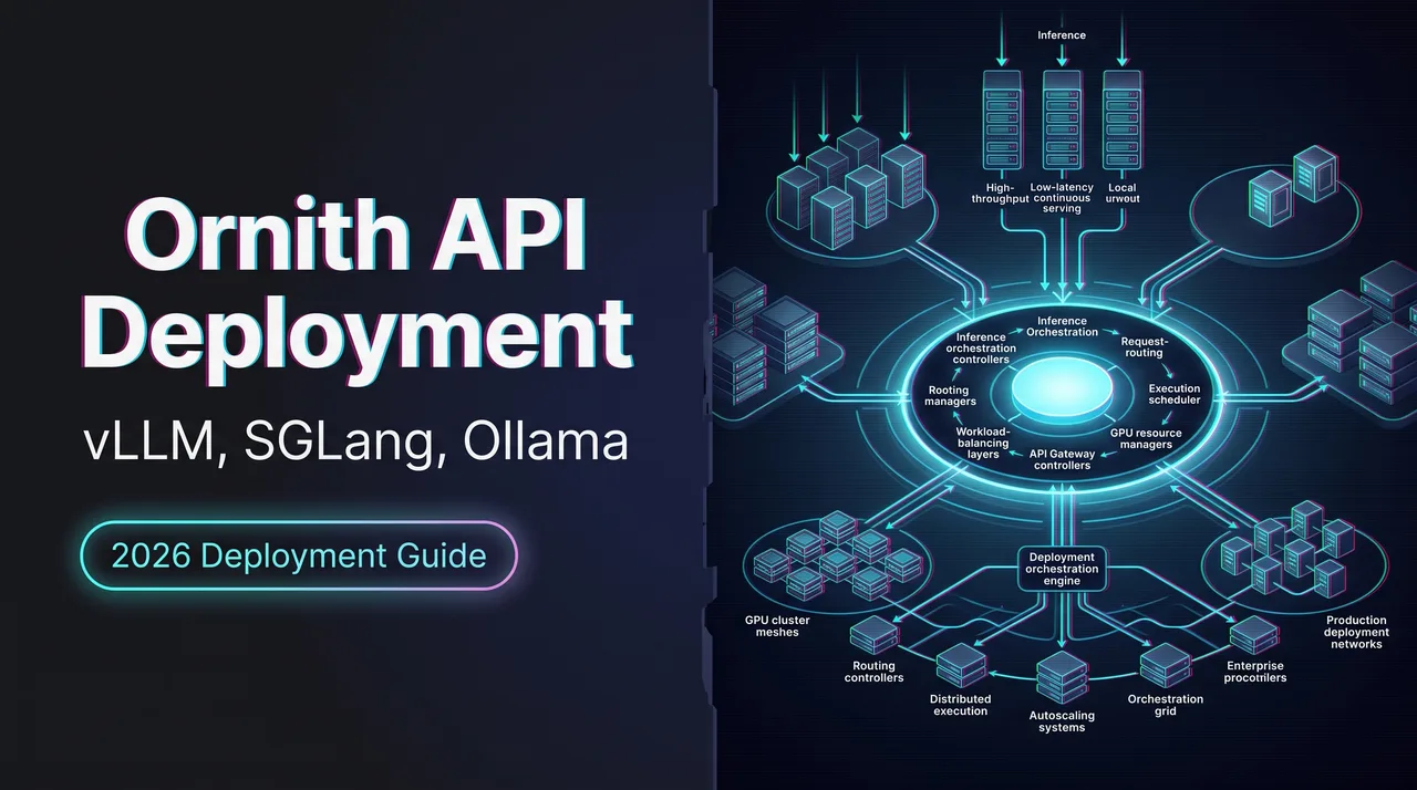Ornith API Deployment: vLLM, SGLang, Ollama