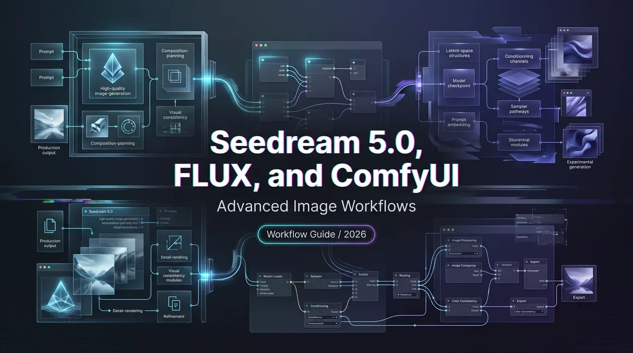 Seedream 5.0, FLUX, and ComfyUI Workflows