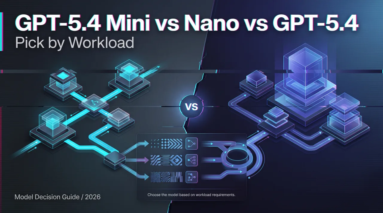 GPT-5.4 Mini vs Nano vs GPT-5.4: Pick by Workload