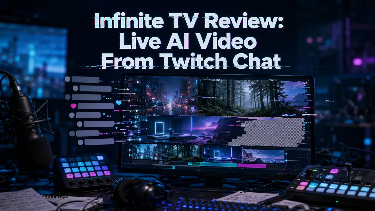 Infinite TV Review: Live AI Video From Twitch Chat