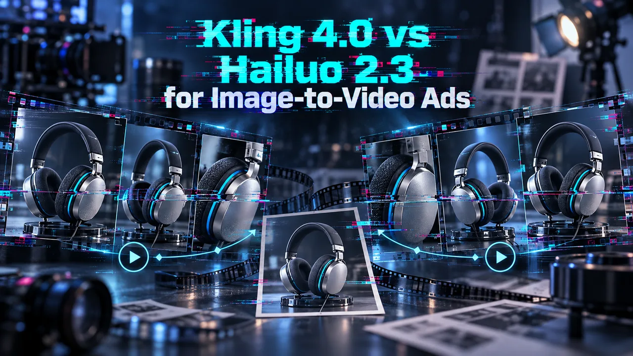 Kling 4.0 vs Hailuo 2.3 for Image-to-Video Ads