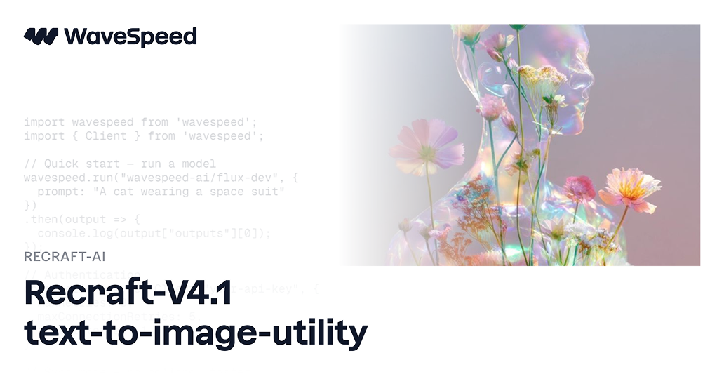 Recraft V4.1 Text to Image Utility | High-Quality Text-to-Image API ...