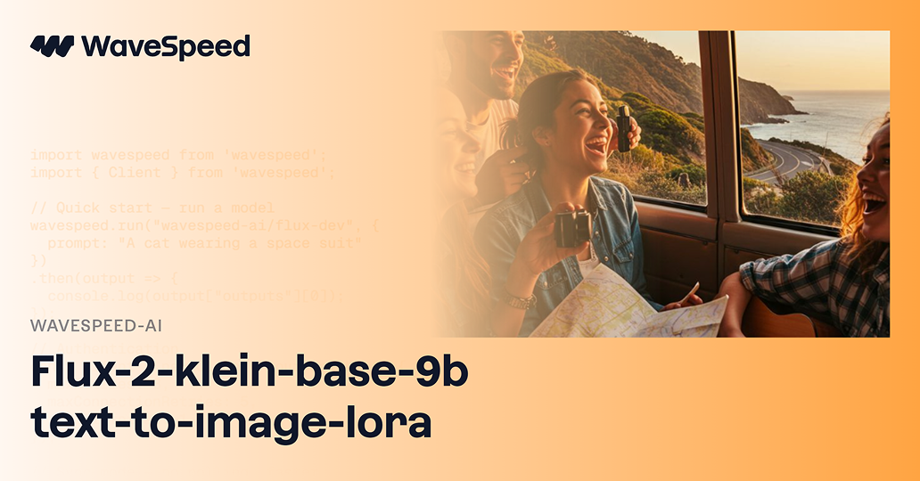 Flux 2 Klein Base 9B Text to Image LoRA | Custom LoRA Image API ...