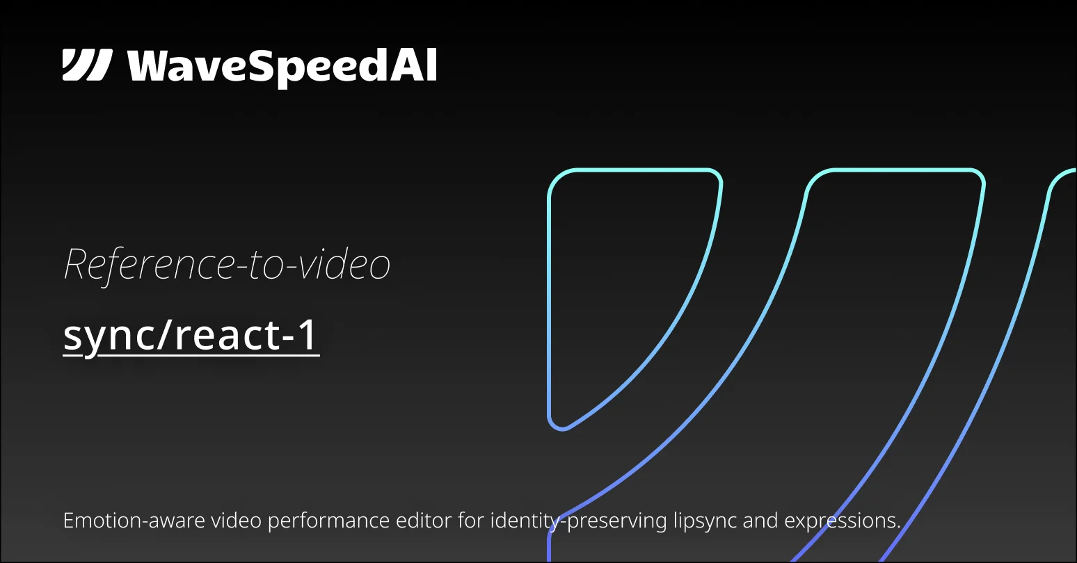 Sync React 1 | AI Digital Human API | WaveSpeedAI