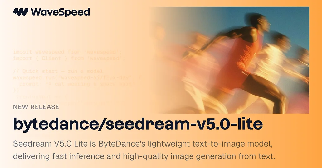 Seedream V5.0 Lite | High-Quality Text-to-Image API on WaveSpeedAI