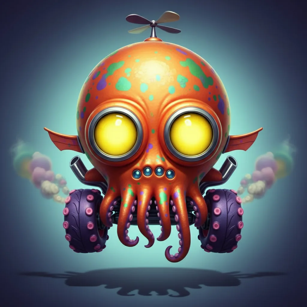 3D Cartoon example 3