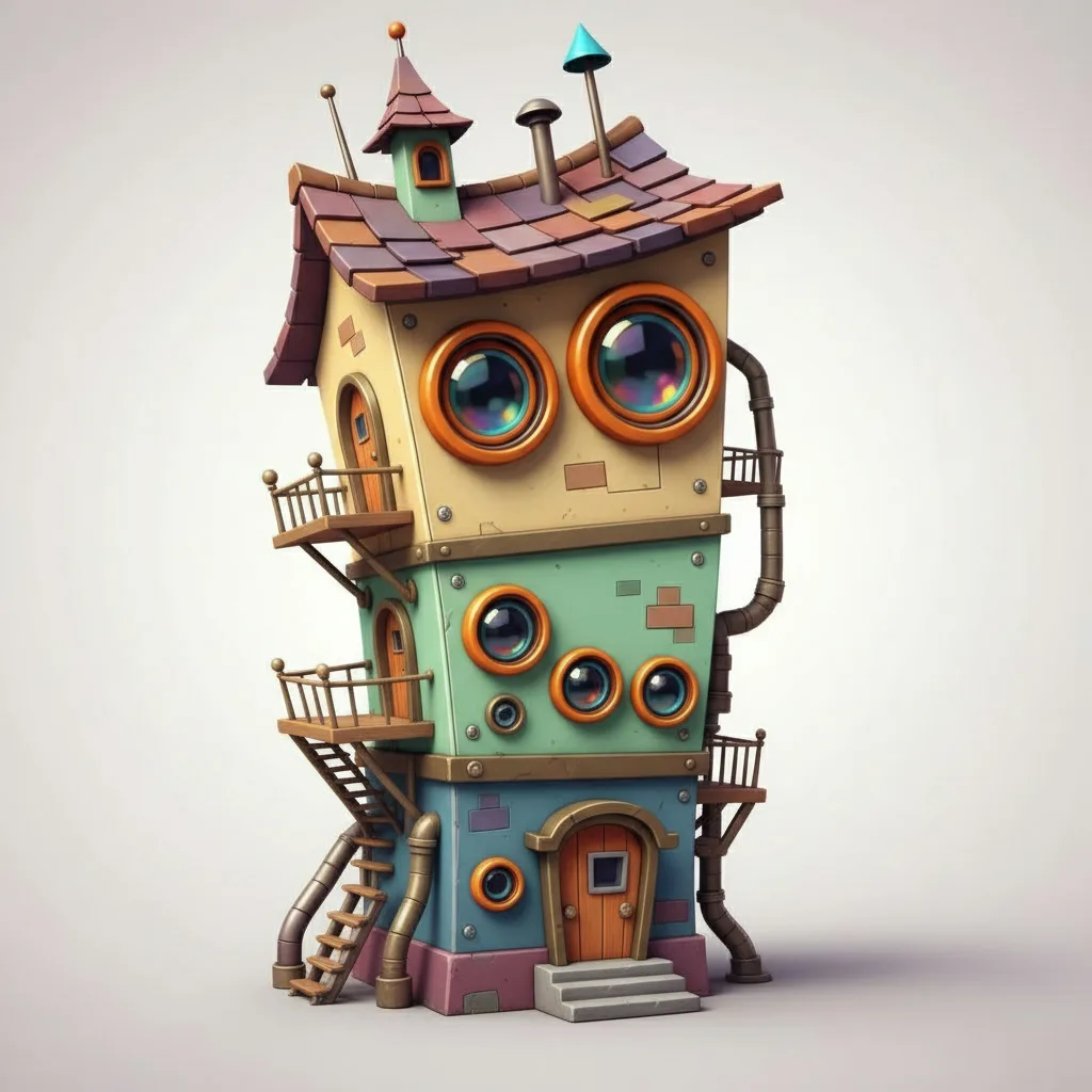 3D Cartoon example 6