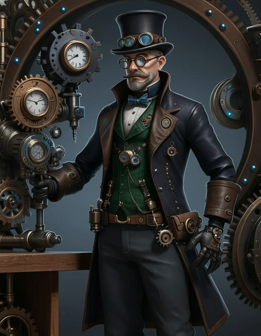 Steampunk Inventor