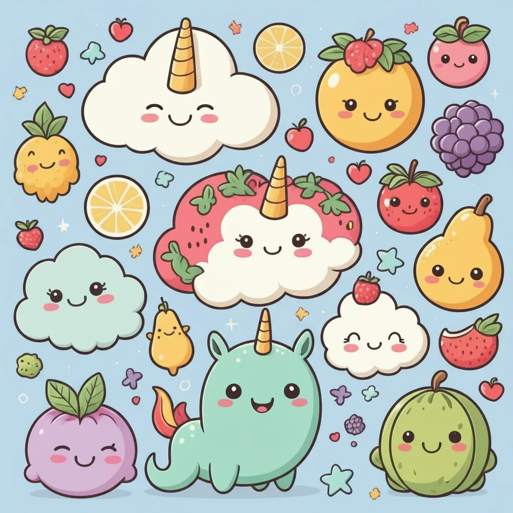 Kawaii Emoji example 2