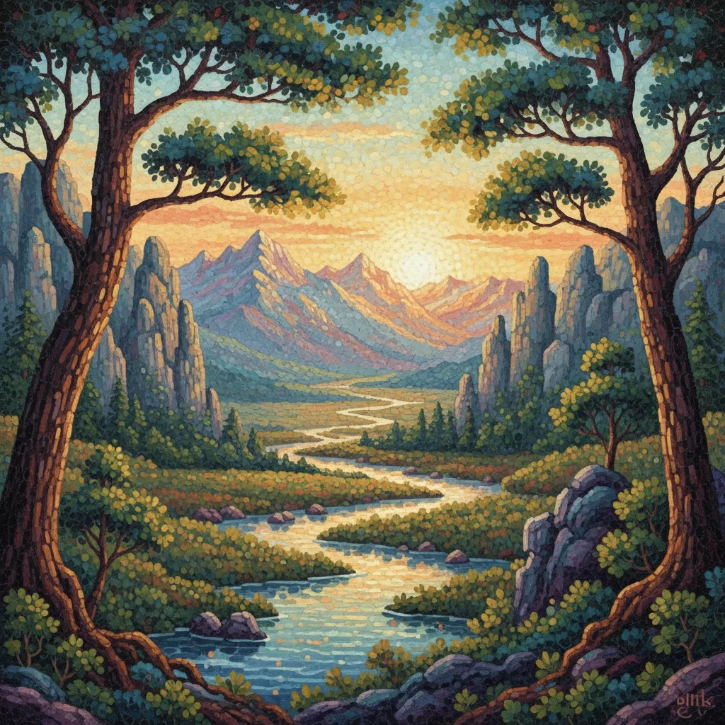 Pointillism example 2