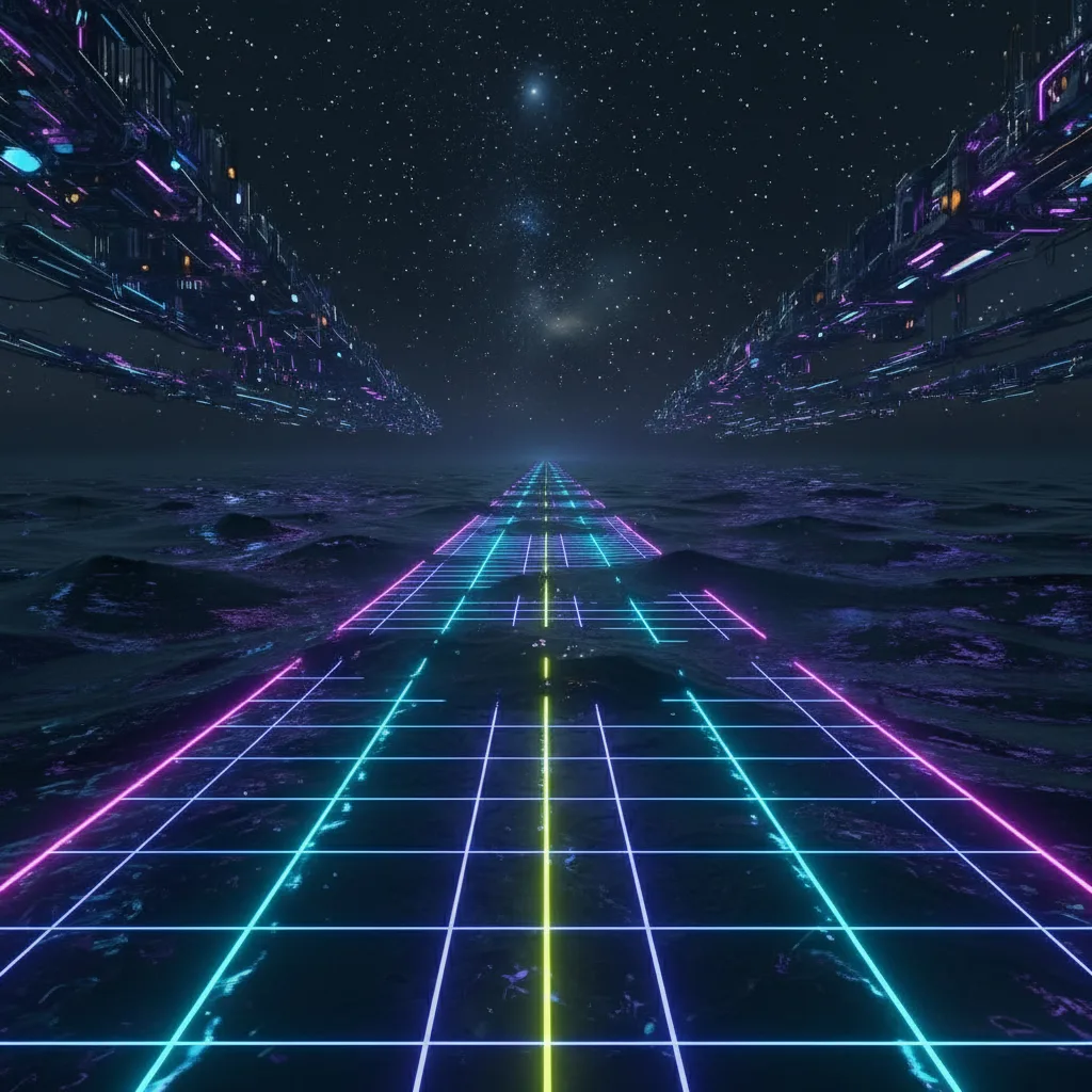 Synthwave example 6