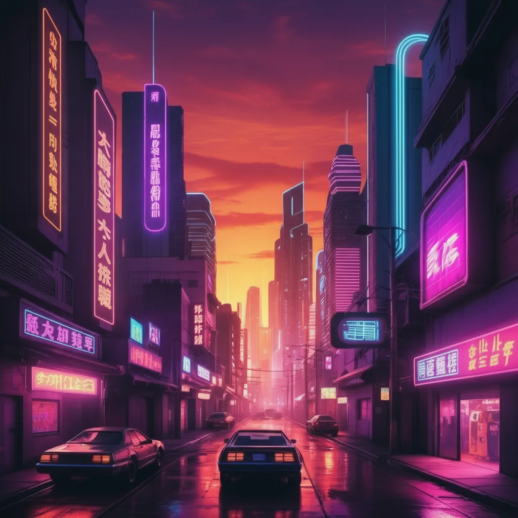 Synthwave City
