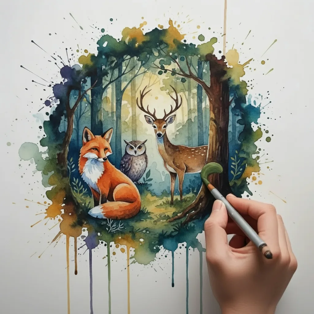 Watercolor example 5