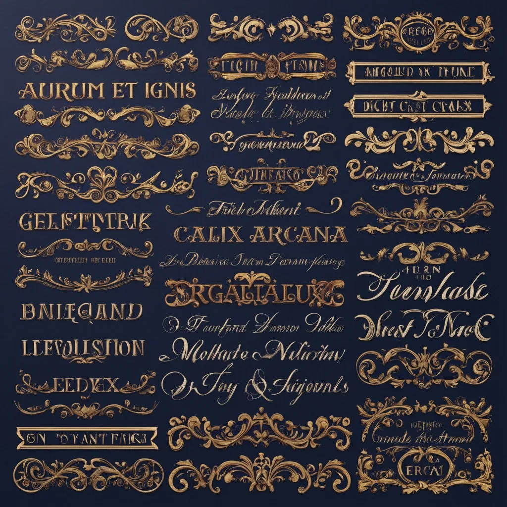Decorative Text