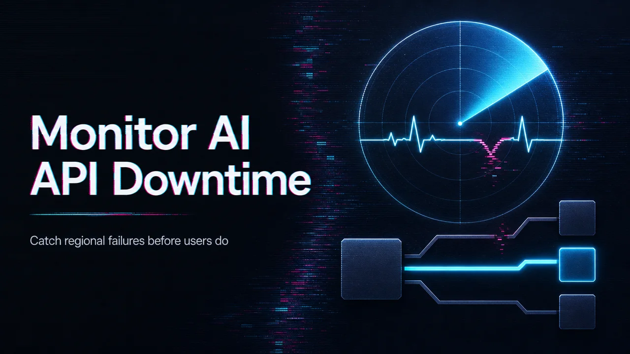 How Can You Monitor AI API Downtime and Status Pages?