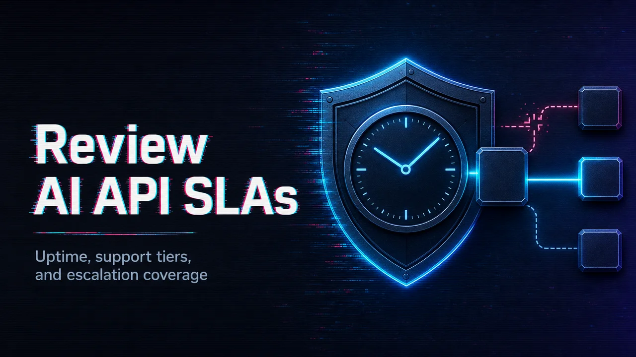 What AI API SLA and Enterprise Support Options Should You Review?