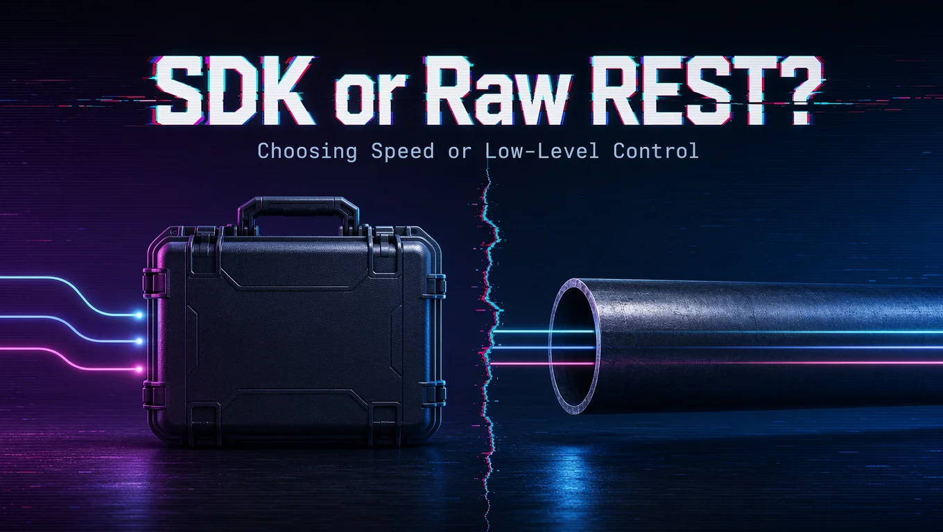 Should You Use an SDK or Raw REST API for AI Generation?